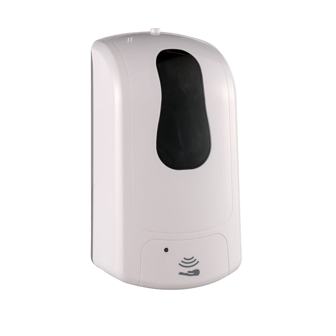 Wall-mounted touch-free foam soap dispenser for point-of-care hand hygiene in long-term care