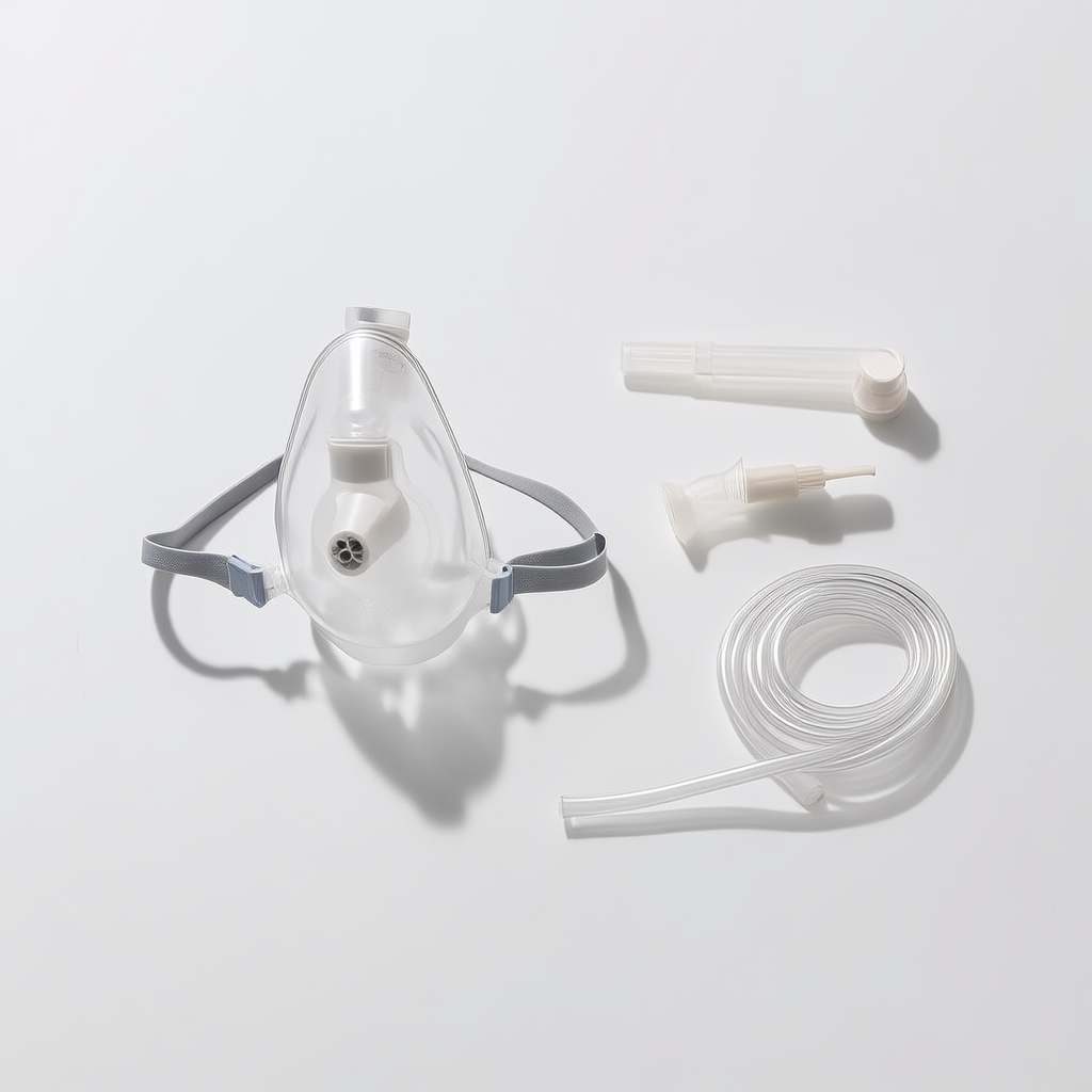 CliniEco Nebulizer Accessories Kit - Mask, Mouthpiece & Tubing