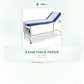 CliniEco Medical Exam Table Paper — 21-inch × 125ft, Smooth Perforated Roll