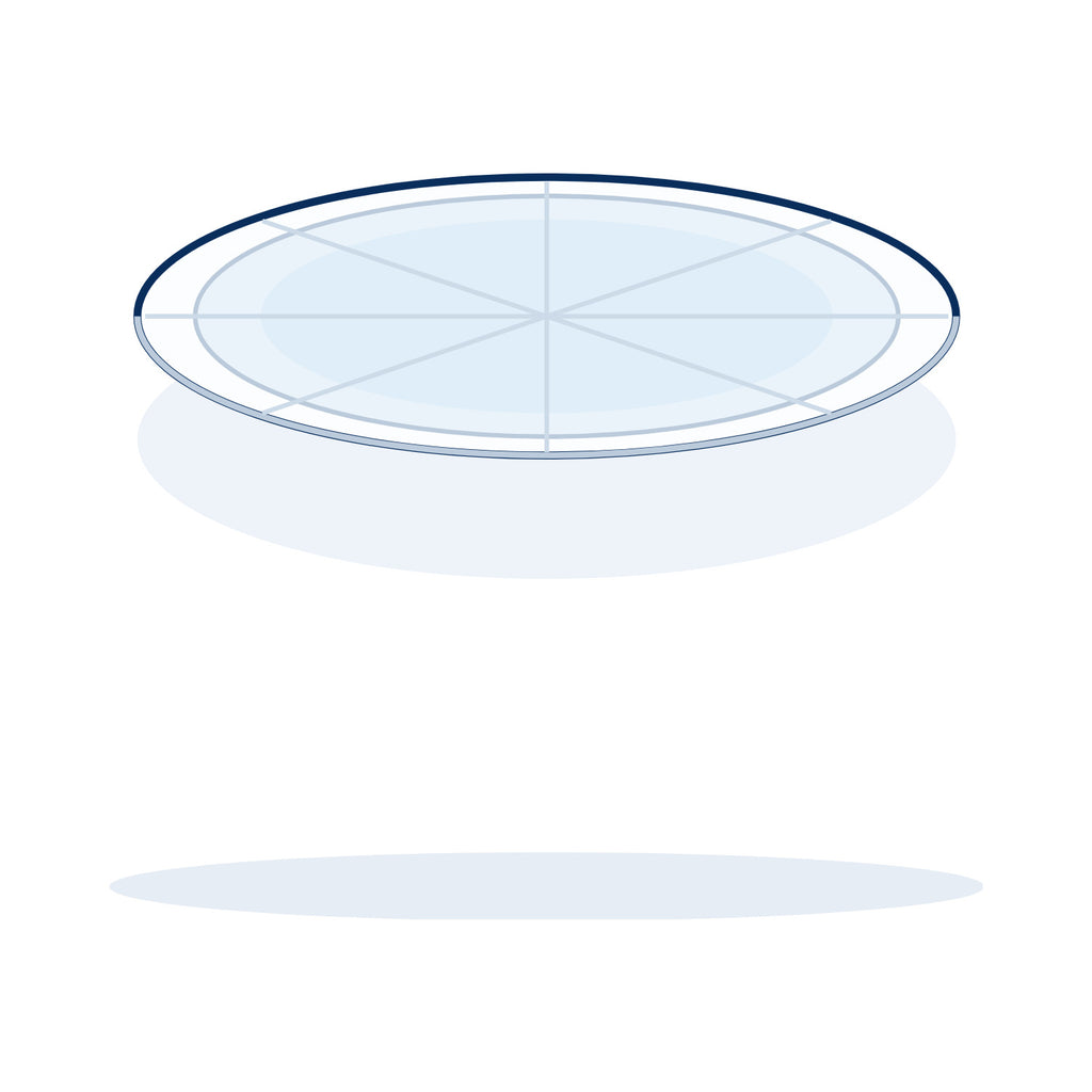 Sterile Petri Dish 100 × 15 mm — Polystyrene, 500/Case