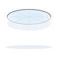 Sterile Petri Dish 100 × 15 mm — Polystyrene, 500/Case