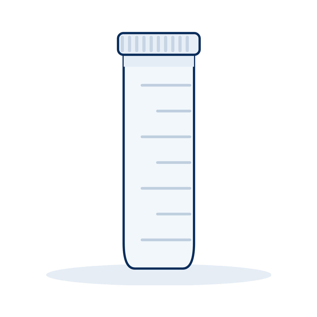 Sterile Centrifuge Tubes 15 mL — Graduated, Screw Cap, 500/Case