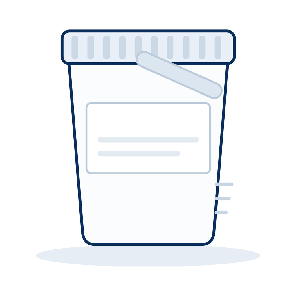 Stool Collection Kit — Sterile, with Scoop & Label, 100/Pack
