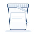 Stool Collection Kit — Sterile, with Scoop & Label, 100/Pack