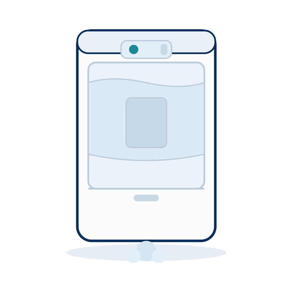 CliniEco Touch-Free Foam Soap Dispenser — 1200 ml Sealed-Pouch System, Wall-Mounted