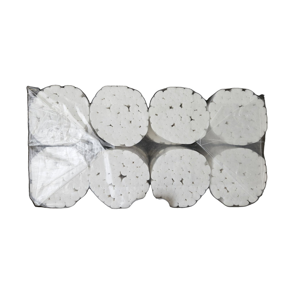 Aurelia Cotton Rolls #2 Medium CR1538 (AUR-CR1538-2PK) — opened case holding 8 rolls