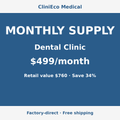CliniEco Dental Clinic Monthly Supply — $499/month