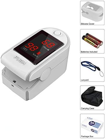 EcoSource Fingertip Pulse Oximeter — Basic SpO2 Monitor, Qui