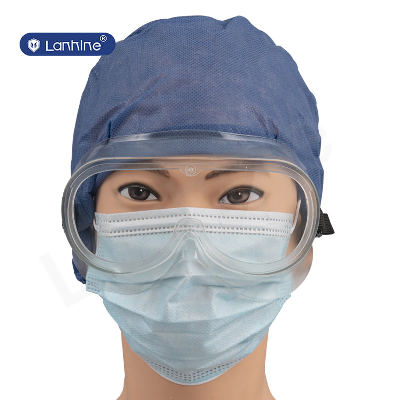 CliniEco Medical Face Shield — Anti-Fog PET, Individually Wrapped, 24-Pack