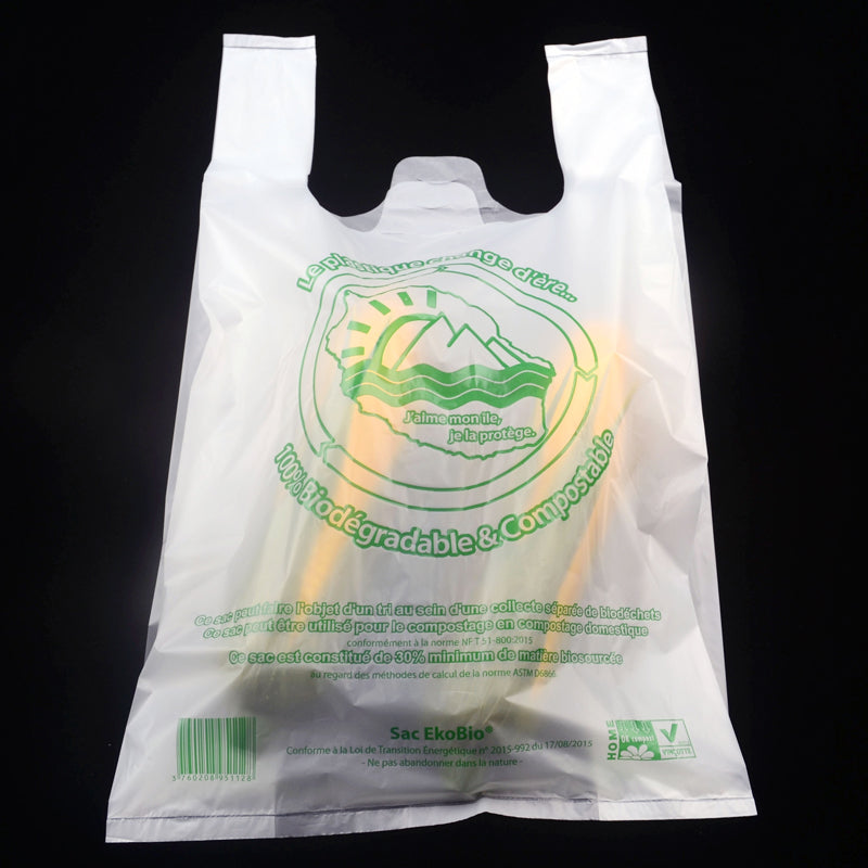 CliniEco PLA Biodegradable Waste Bags — 24×32 inch, 50-Pack