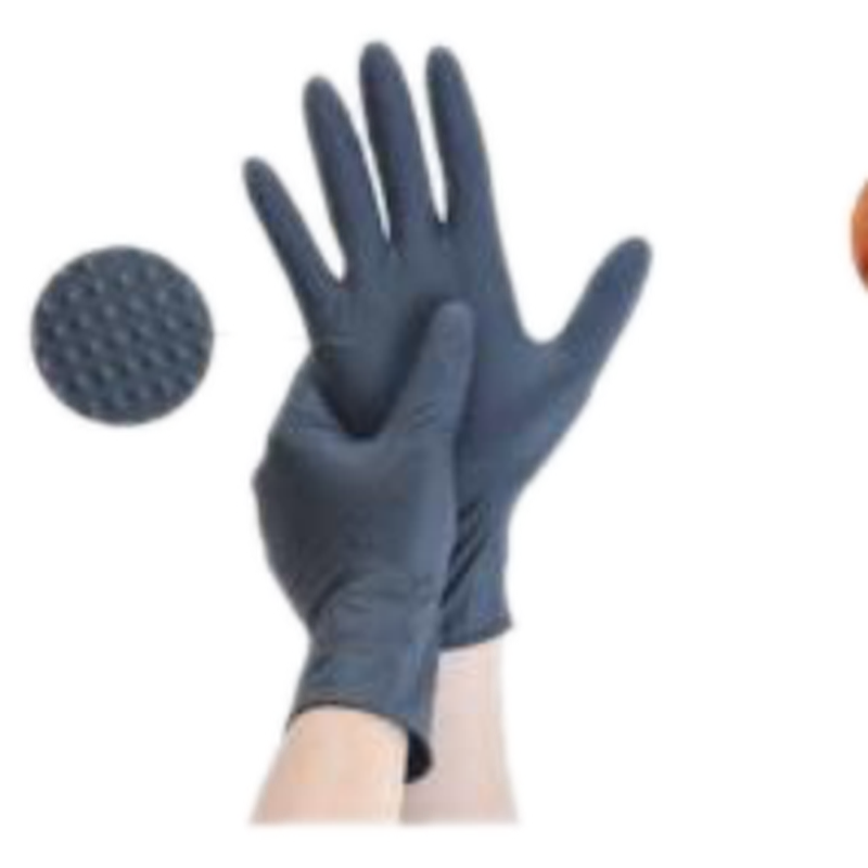 INTCO Touch Flex Nitrile Examination Gloves — Powder-Free, Medical Grade, 6 mil, 100 Count