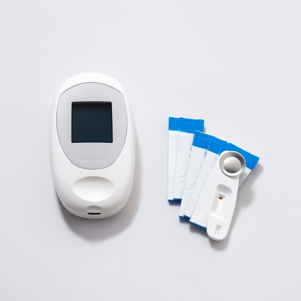 CliniEco Blood Glucose Monitor Kit — Complete Diabetes Testing Kit with 50 Test Strips