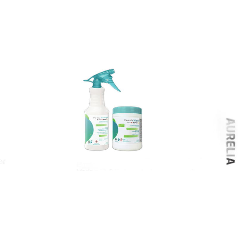 Aurelia Disinfecting Wipes — 100% Biodegradable Cotton, DIN 02504863, 160 Wipes