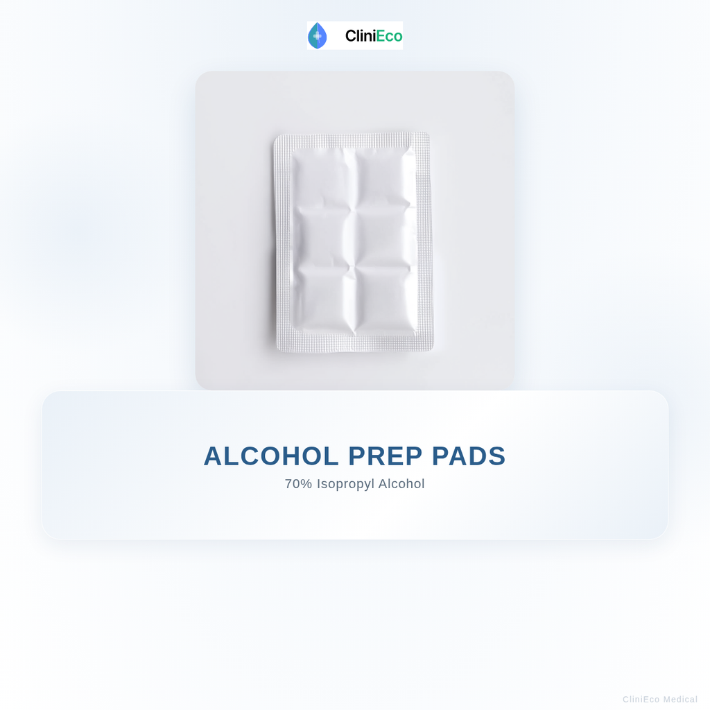 CliniEco Medical Alcohol Prep Pads — 70% Isopropyl, 200-Pack — additional view