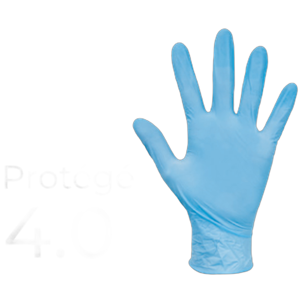 Aurelia Nitrile Examination Gloves — Protégé 4.0 mil, Powder-Free, Chemo-Grade, 100 Count