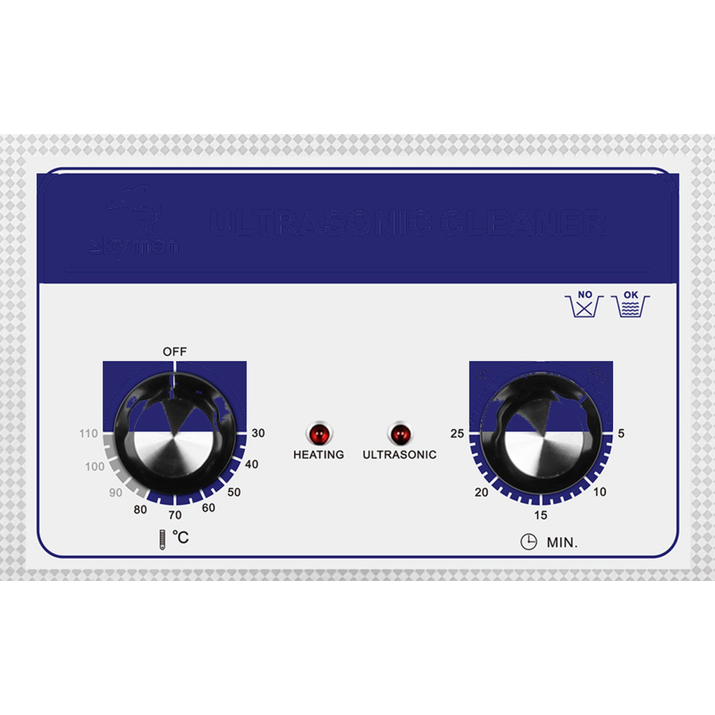 CliniEco Ultrasonic Cleaner — panel