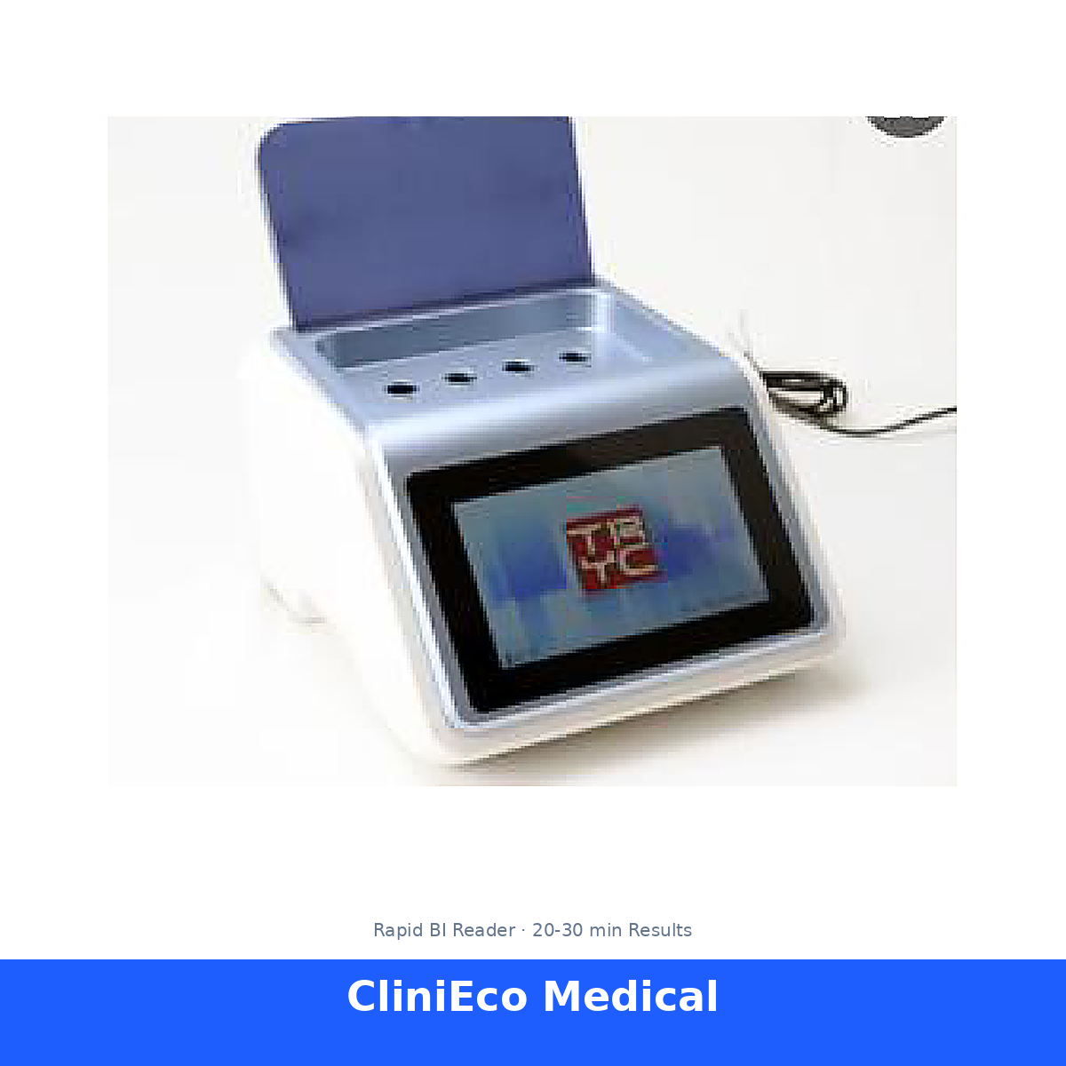 CliniEco Rapid Reader — 4-Well Fluorescence Biological Indicator Reader (20-30 min Results)