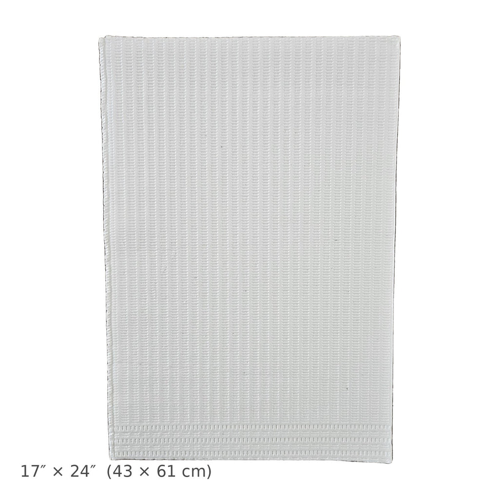 Aurelia dental bibs 17 x 24 in (43 x 61 cm) - white, single bib