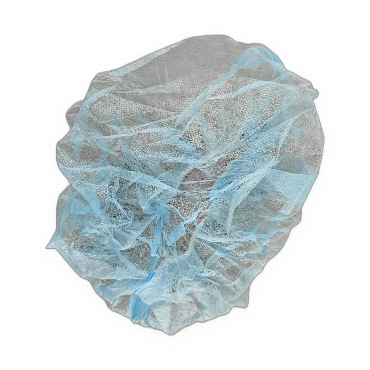 CliniEco Bouffant Caps — blue, 24-inch non-woven, single cap