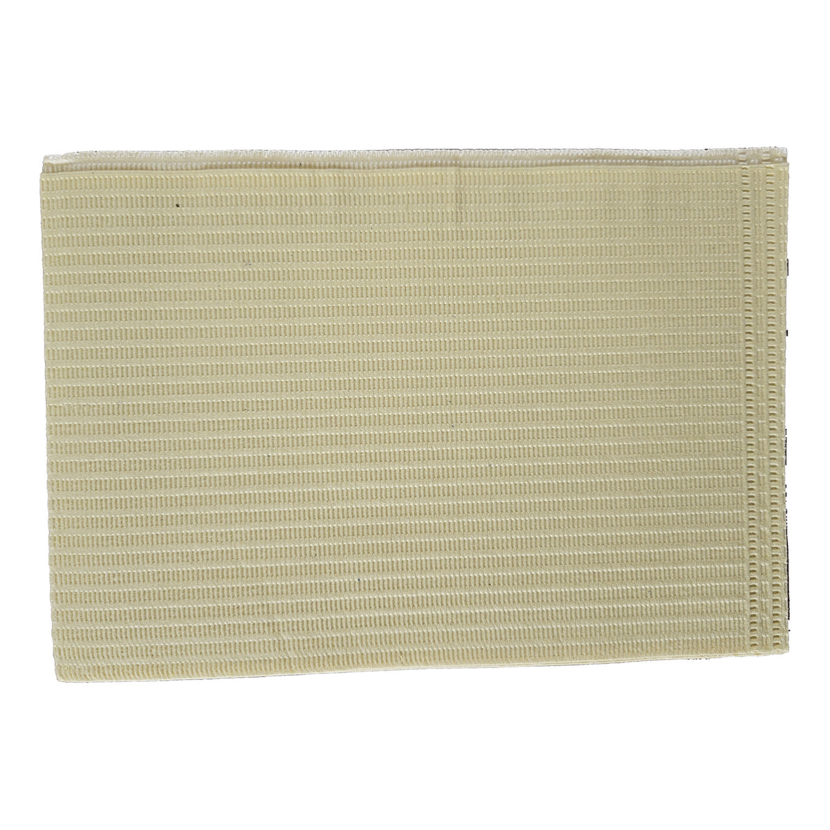 Aurelia dental bibs, cream white, single bib on white background