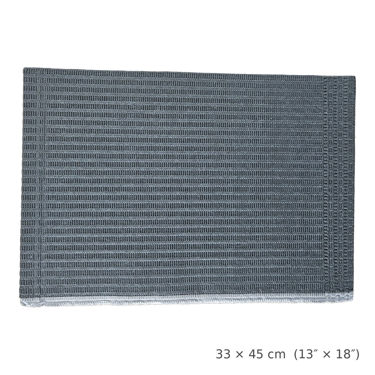 CliniEco dental bibs 33 x 45 cm (13 x 18 in) - charcoal, single bib
