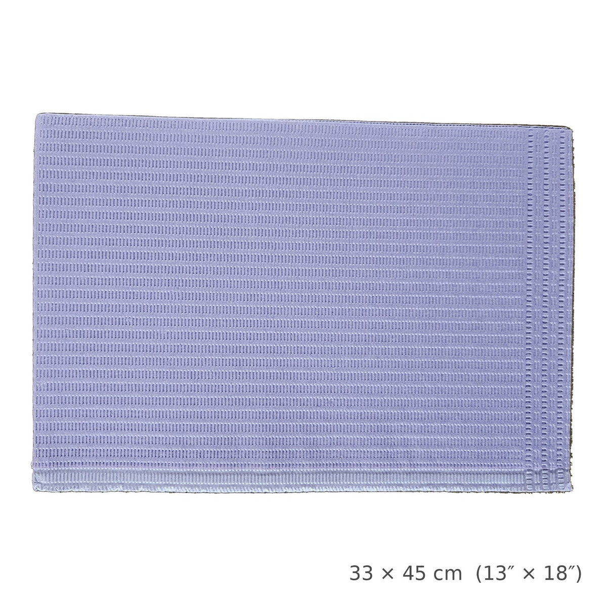 CliniEco dental bibs 33 x 45 cm (13 x 18 in) - lavender, single bib
