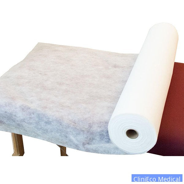 Disposable Bed Sheets - Non-Woven, 36x80 Inch, Smooth - Bed Sheets - CliniEco Medical Canada