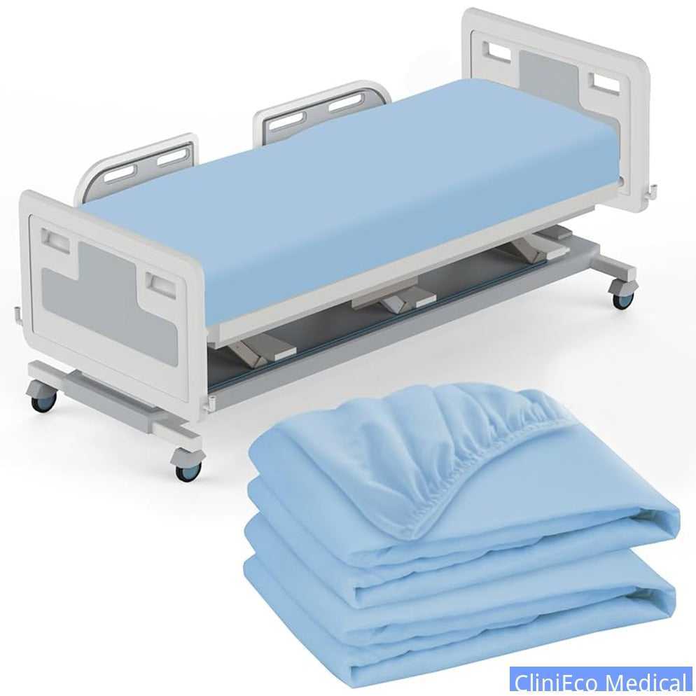 Disposable Bed Sheets - Non-Woven, 36x80 Inch, Smooth - Bed Sheets - CliniEco Medical Canada