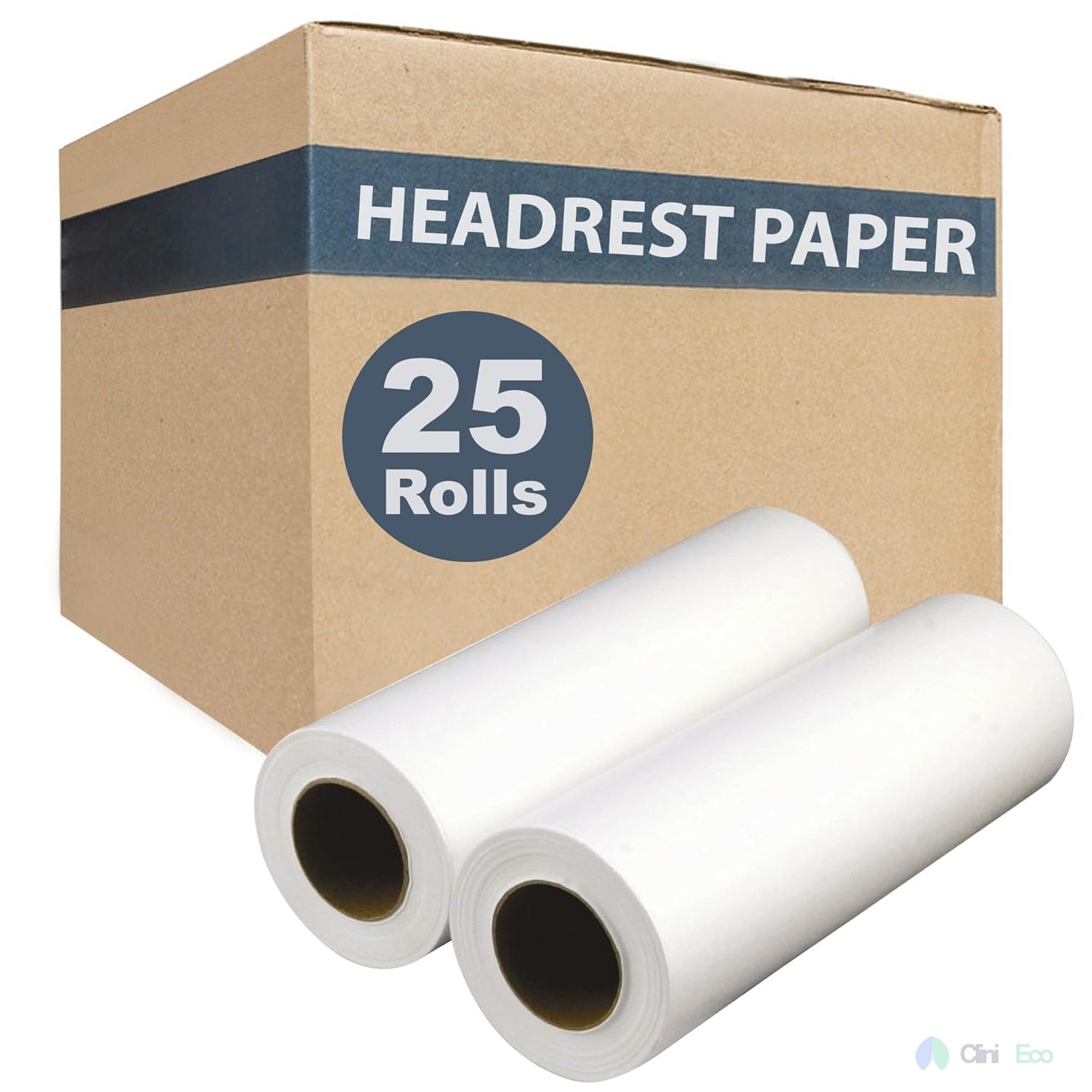 CliniEco Exam Table Paper - 18 Inch x 200 Feet, Smooth, White