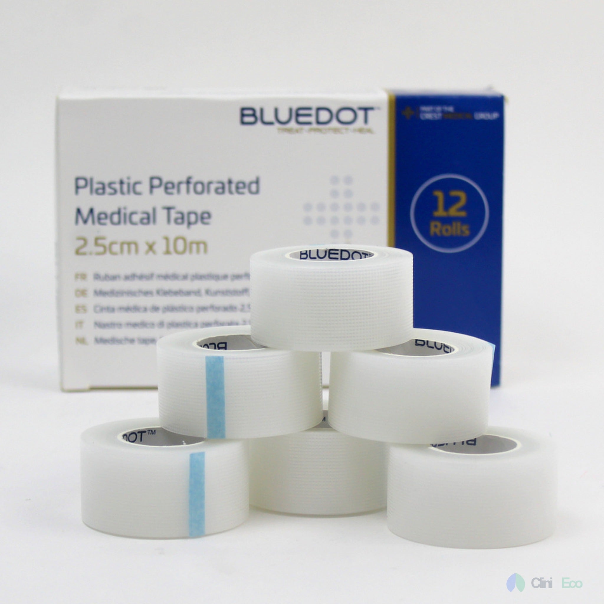 CliniEco Medical Tape - Hypoallergenic, Paper, 1 Inch x 10 Yards