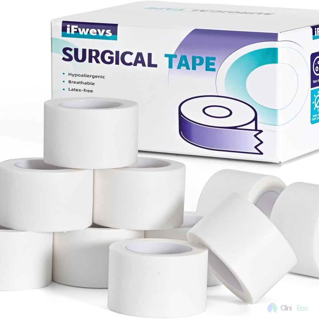 CliniEco Medical Tape - Hypoallergenic, Paper, 1 Inch x 10 Yards