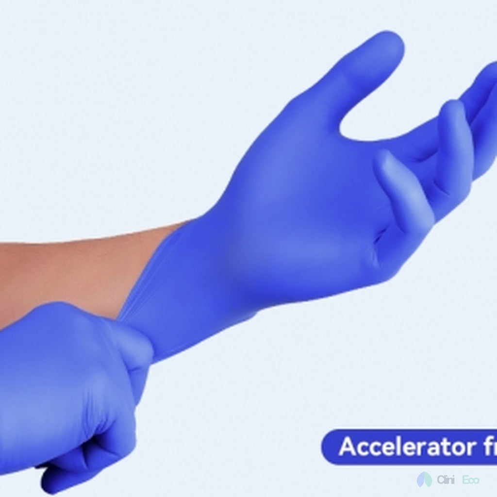 CliniEco Nitrile Examination Gloves - Powder-Free, Latex-Free, Medical Grade