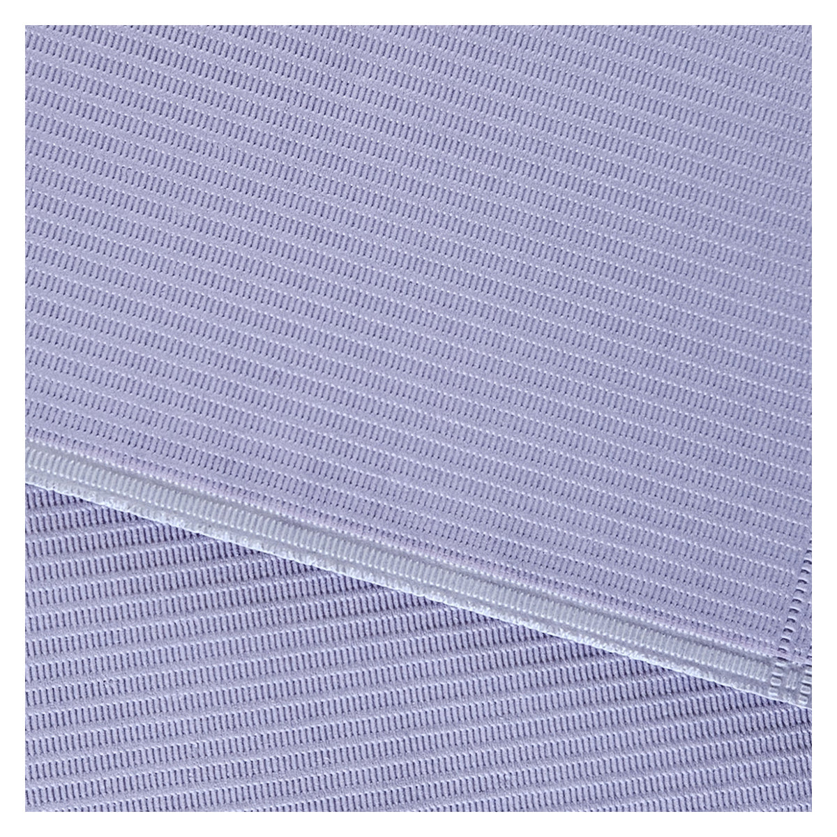 Aurelia dental bibs, lavender, layered close-up of two stacked bibs