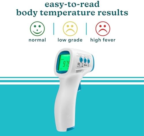 EcoSource Infrared Thermometer — Non-Contact Forehead & Ear,