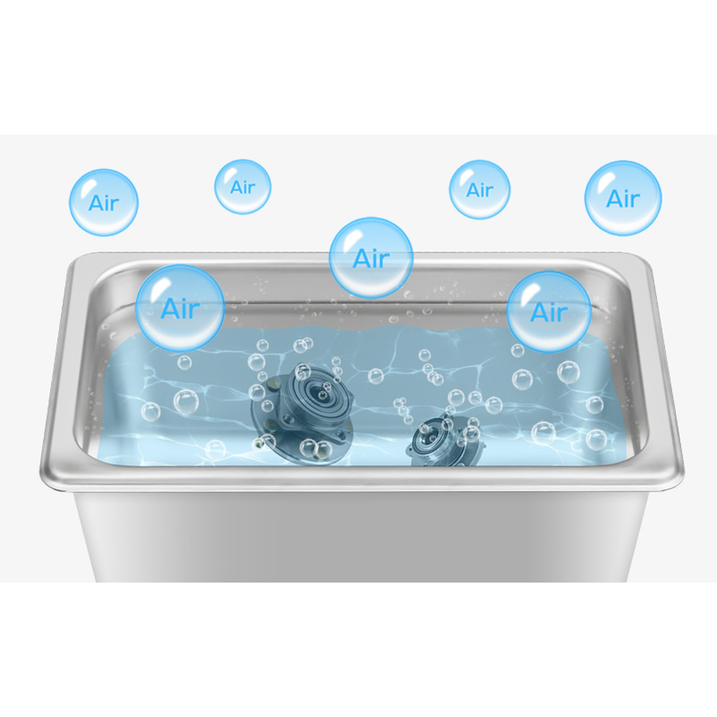 CliniEco Ultrasonic Cleaner — degas