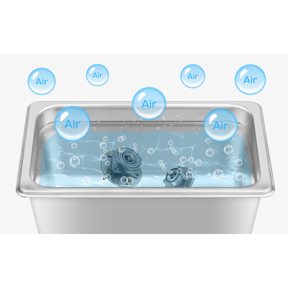 CliniEco Ultrasonic Cleaner — degas