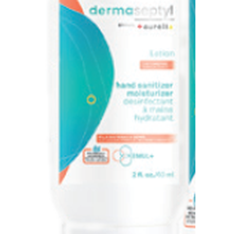Aurelia Hand Sanitizer — DermaSeptyl 2-in-1 Moisturizing, NPN 80122015, 60ml