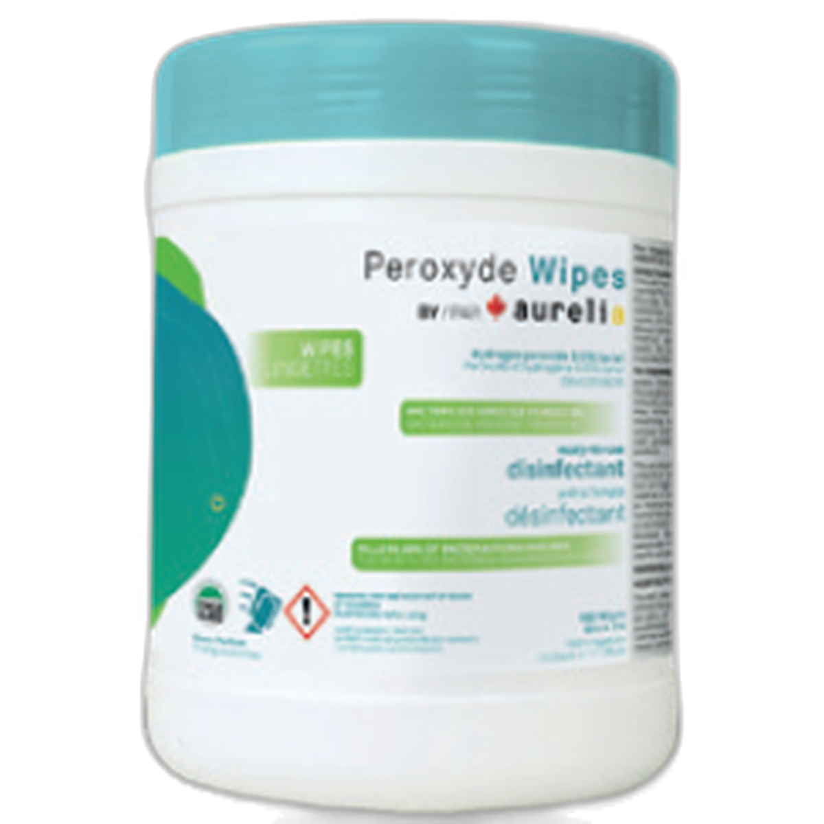 Aurelia by Supermax — Aurelia Disinfecting Wipes — 100% Biodegradable Cotton, 160 Wipes (CliniEco Medical authorized distributor)