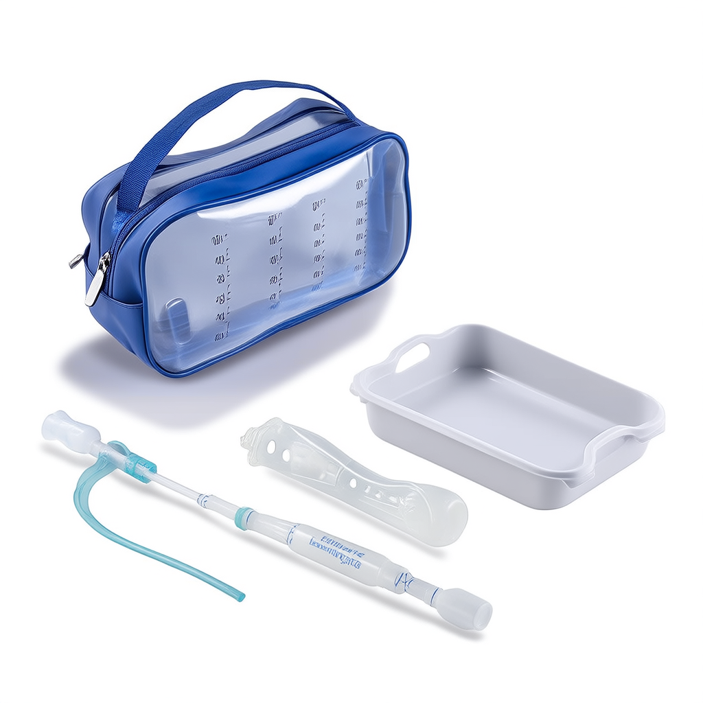 CliniEco Catheter Accessories Kit — Urinary Drainage Bag & Tubing