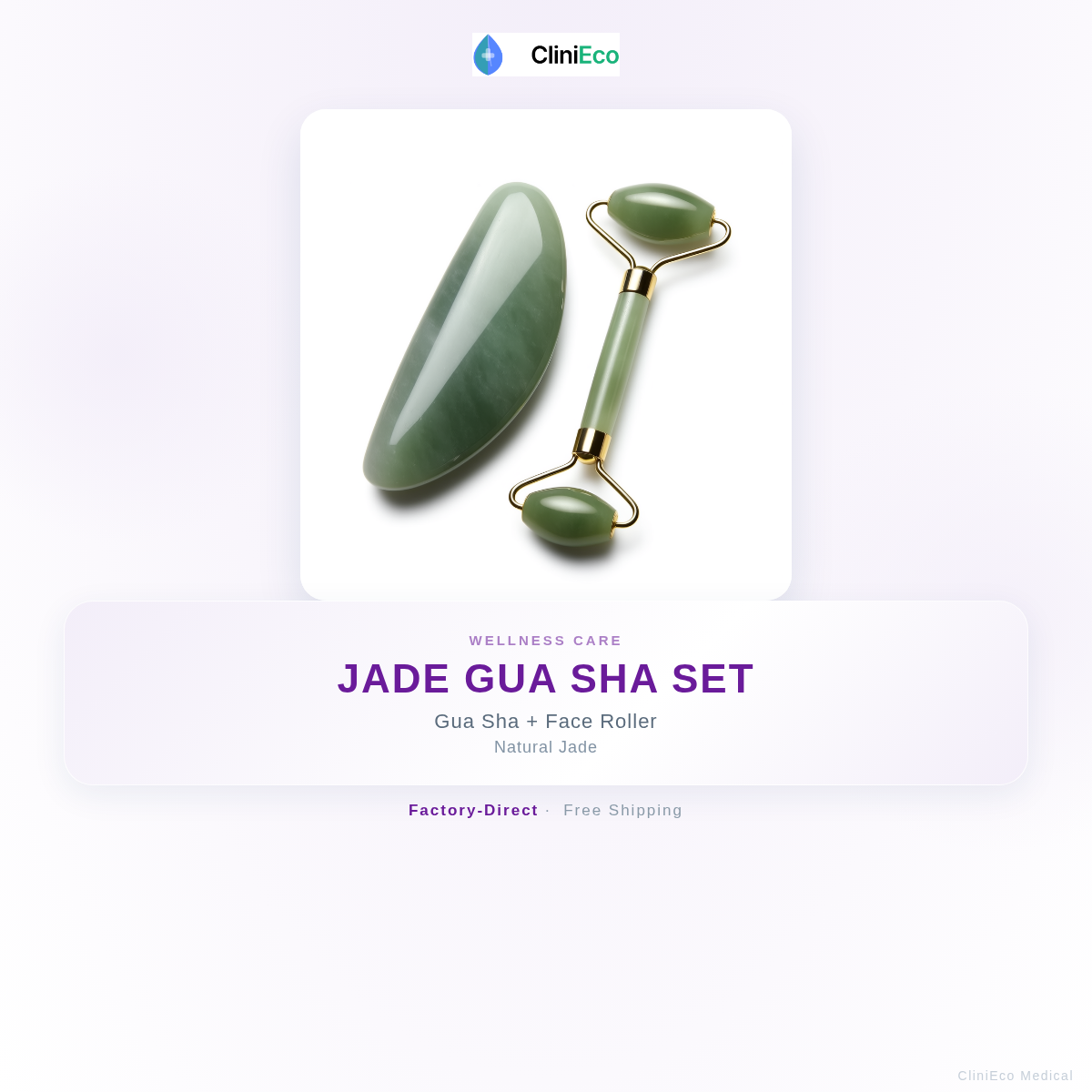 Gua Sha & Facial Roller Set