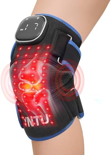 EcoSource Knee Massager — Red Light Therapy + Vibration + He