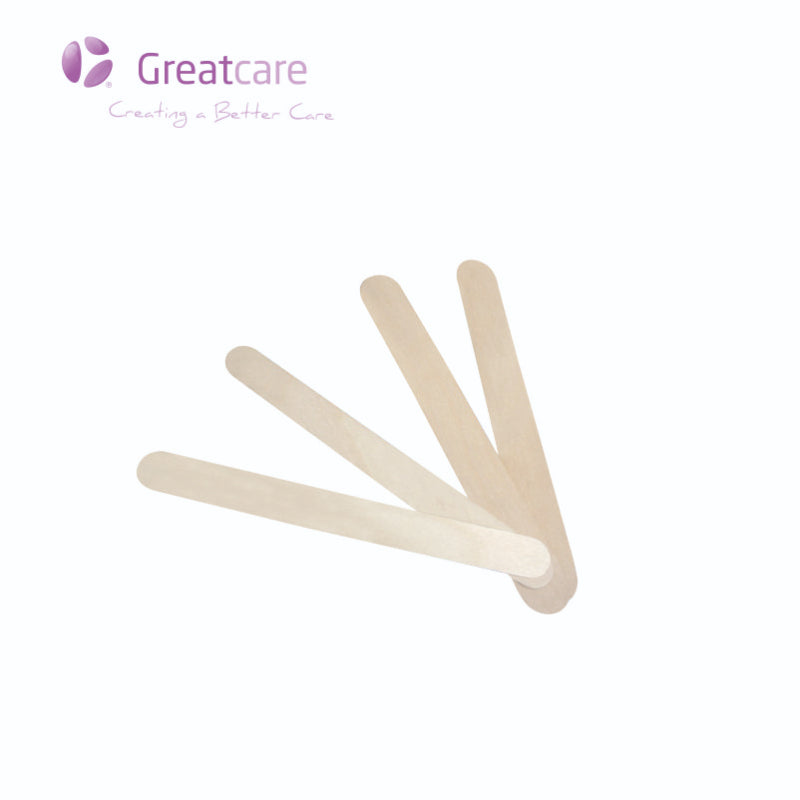 CliniEco Tongue Depressors - Wooden, 6 Inch, 500 Pcs, Sterile