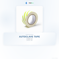CliniEco Autoclave Tape — sterilization indicator tape, 3-roll set