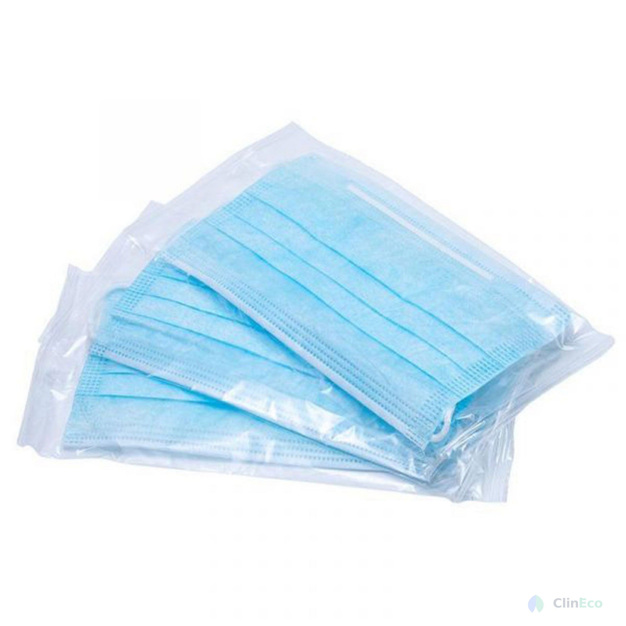 CliniEco Medical CliniEco Medical Face Mask — 2-Ply, 50-Pack