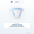 CliniEco Medical Night Plus Adult Incontinence Briefs — 5,000ml Overnight, 14-Pack