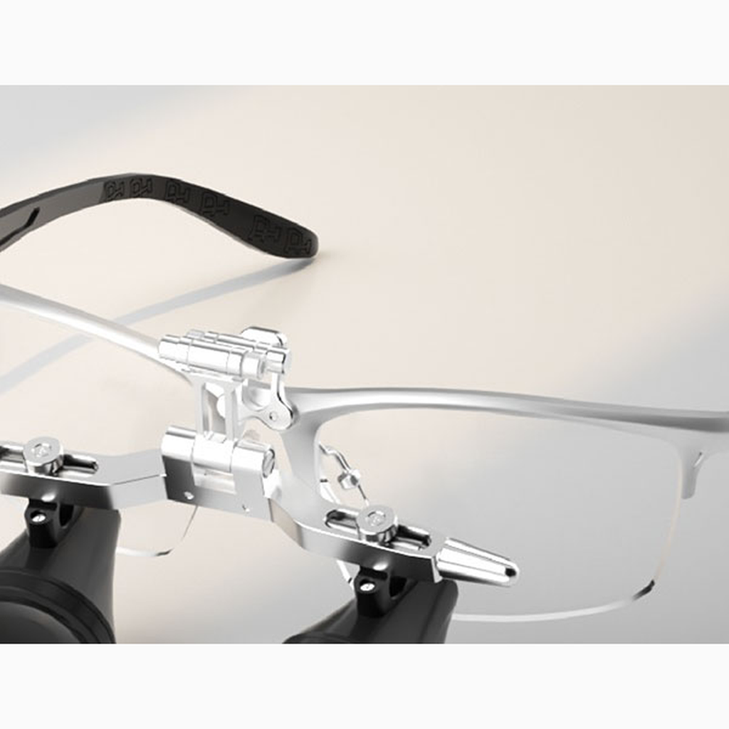 Magnification barrel detail — CliniEco dental loupes