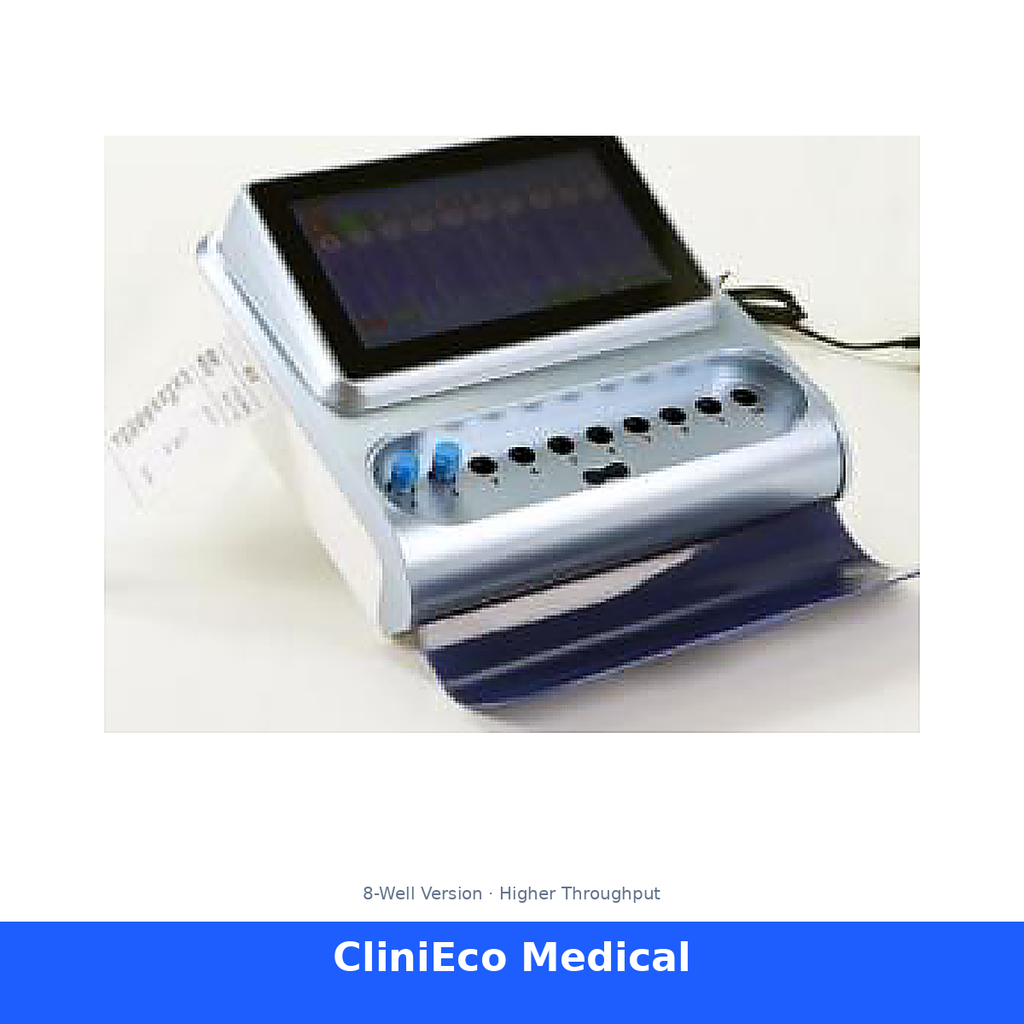 CliniEco Rapid Reader — 4-Well Fluorescence Biological Indicator Reader (20-30 min Results)