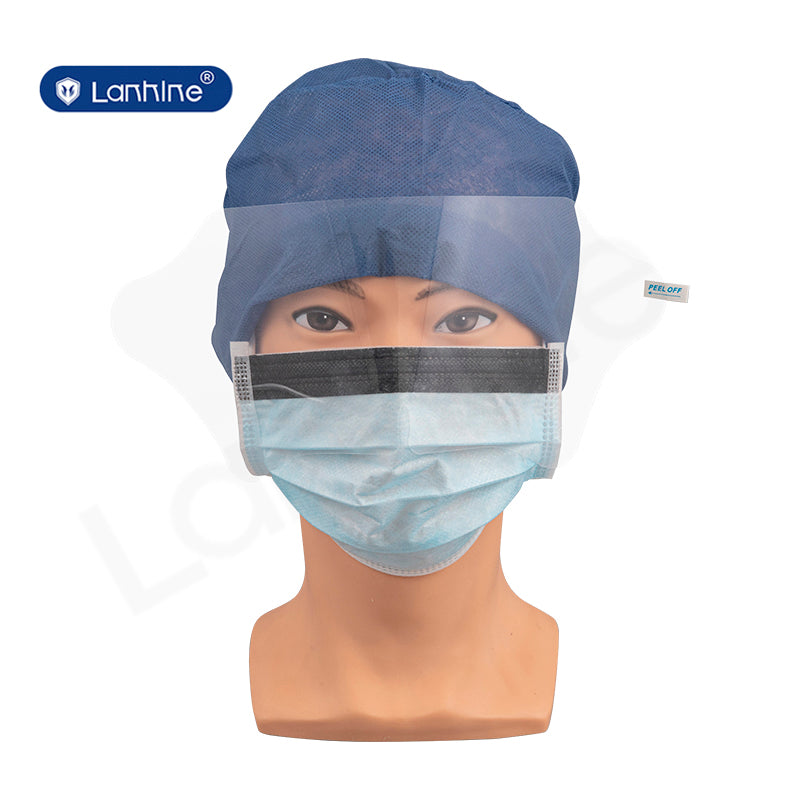 CliniEco Medical Face Shield — Anti-Fog PET, Individually Wrapped, 24-Pack — additional view