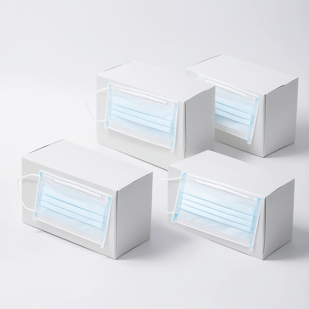 CliniEco Medical Face Mask — 3-Ply, Bulk 10-Box Case (ToB Wholesale)