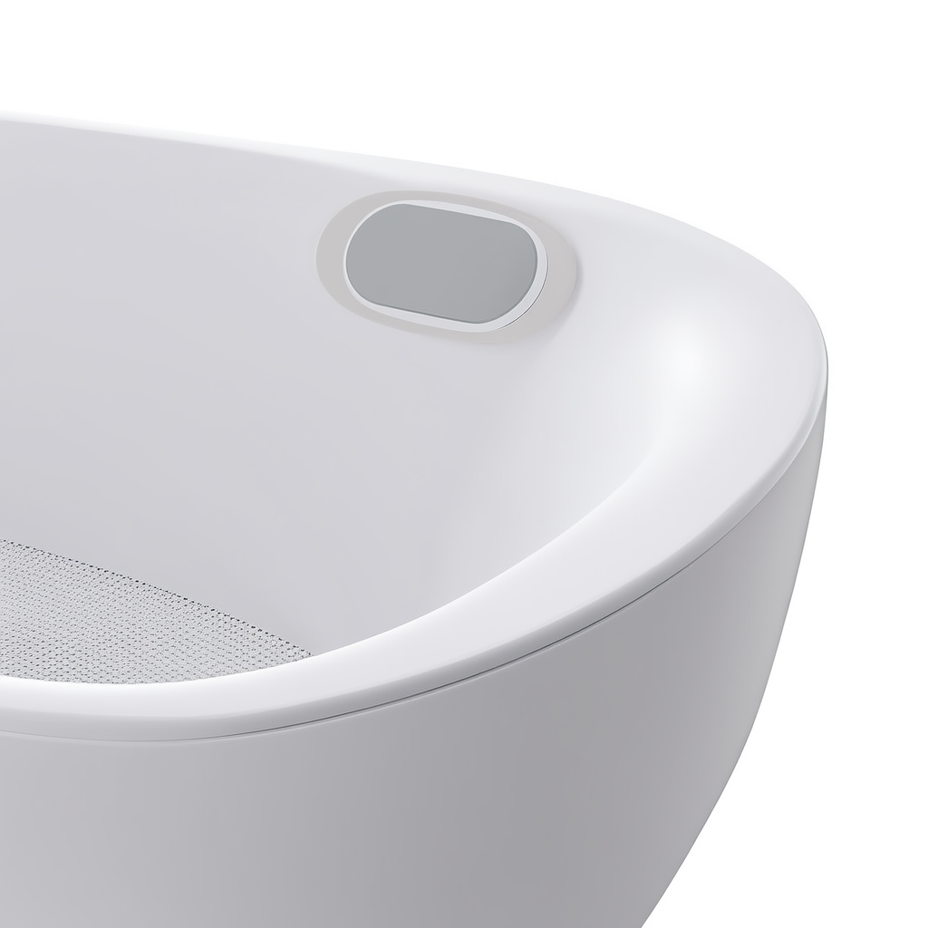 CliniEco Foot Spa Massager - Electric Foot Bath with Heat & Vibration